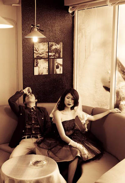 Là diễn viên nên Nguyễn Nhật Vũ rất nhập tâm khi diễn xuất cùng Trang Trần.